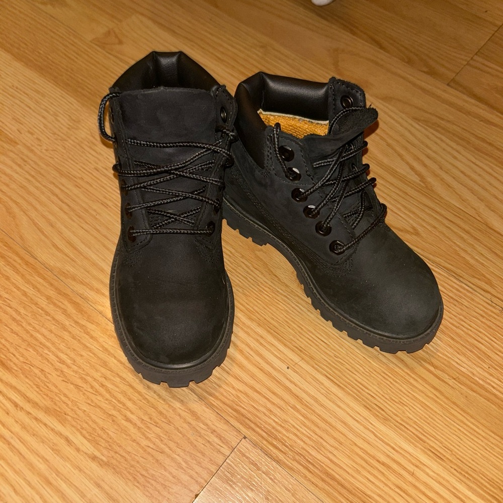 Timberland Black Kids Boots